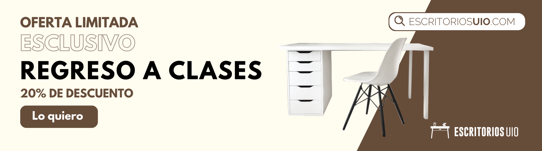 Banner promocional Escritorios UIO