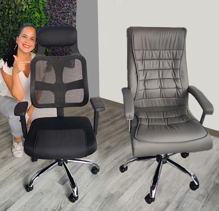 Sillas ergonómicas y elegantes